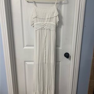 Charlotte Russe White Textured Dress